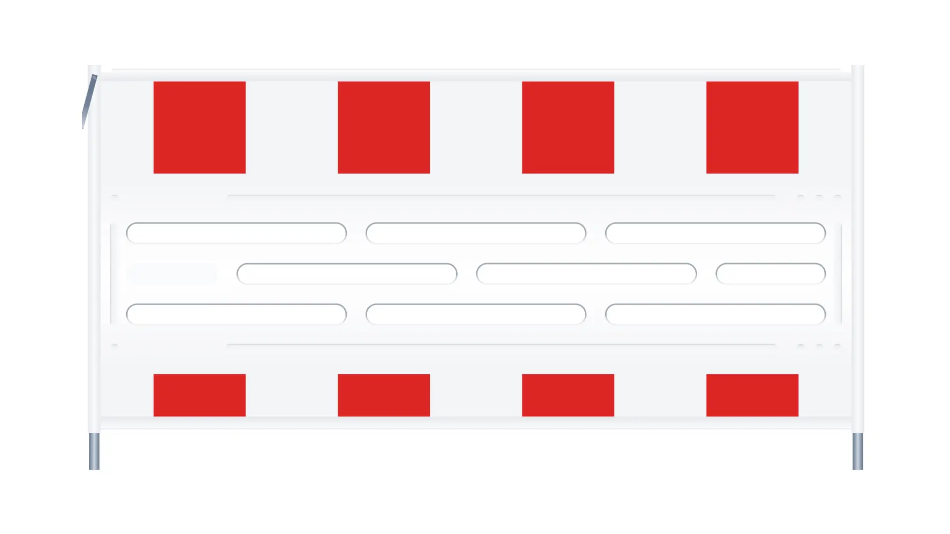 Barierka drogowa U-20a